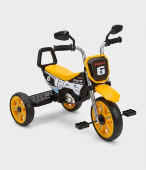 Kids Yellow Motorbike Tricycle
